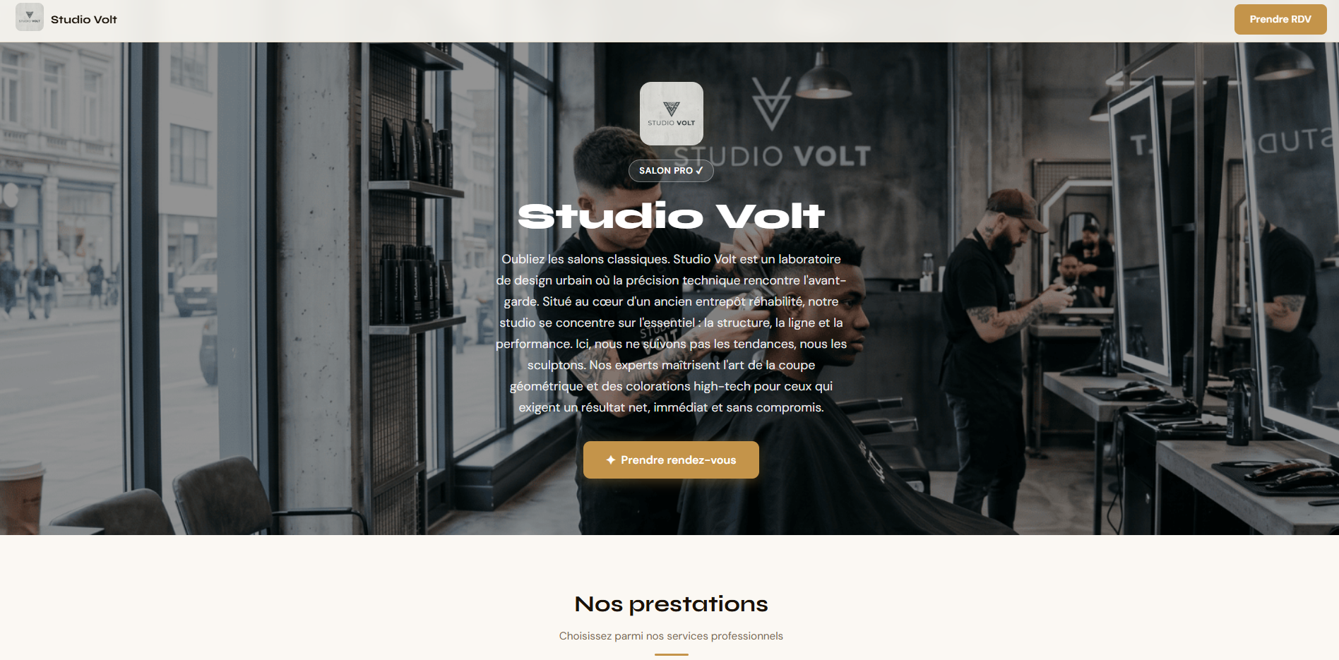 Vitrine GlowDesk